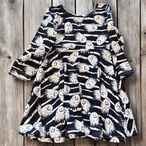 Not So Spooky Black And White Ghost Skater Dress 3t Halloween